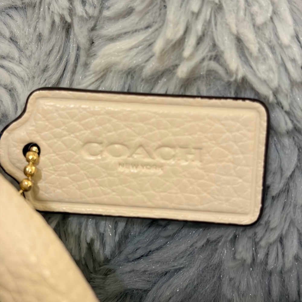 Coach Off-White Leather Backpack - Picture 10 of 10